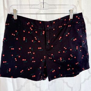 Cynthia Rowley | Navy Cherry Women’s Shorts | Size 10